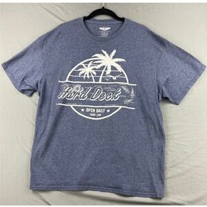 Top Gun Maverick T Shirt Mens XL Blue Good The Hard Deck Graphic Tee Movie